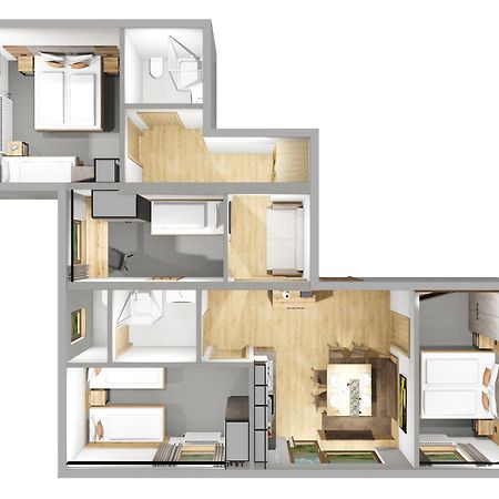 Haus Enzian Apartment ฟิสส์ ภายนอก รูปภาพ