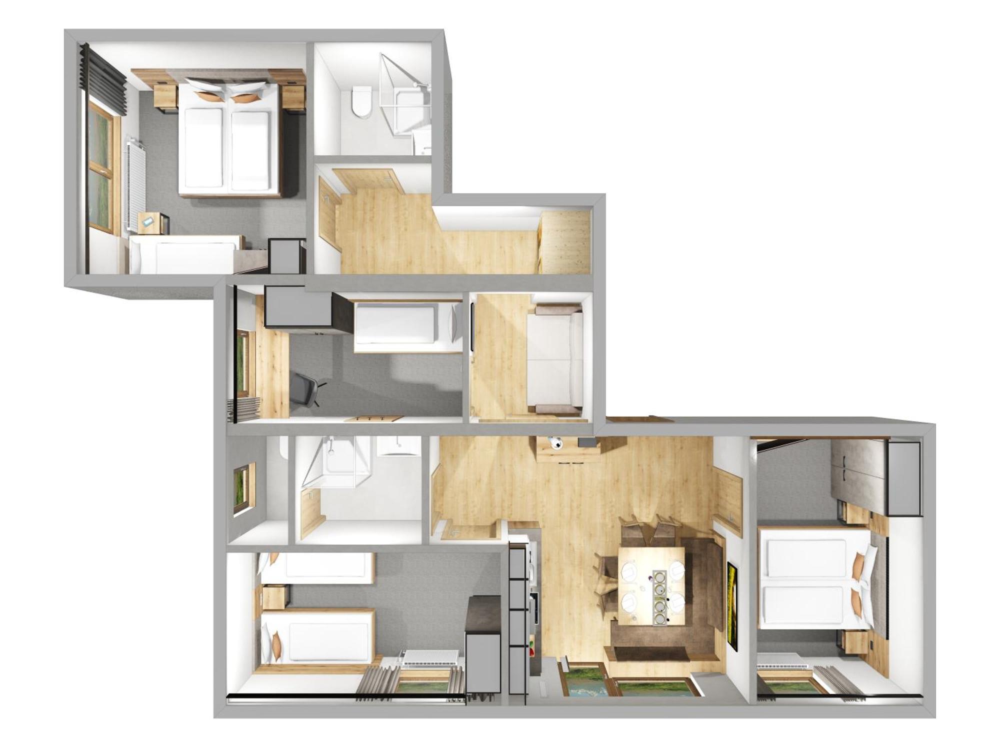 Haus Enzian Apartment ฟิสส์ ภายนอก รูปภาพ